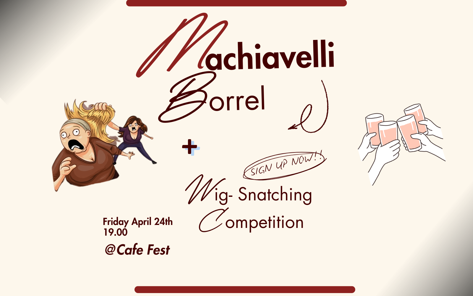 Borrel and Wig Snatching Competition