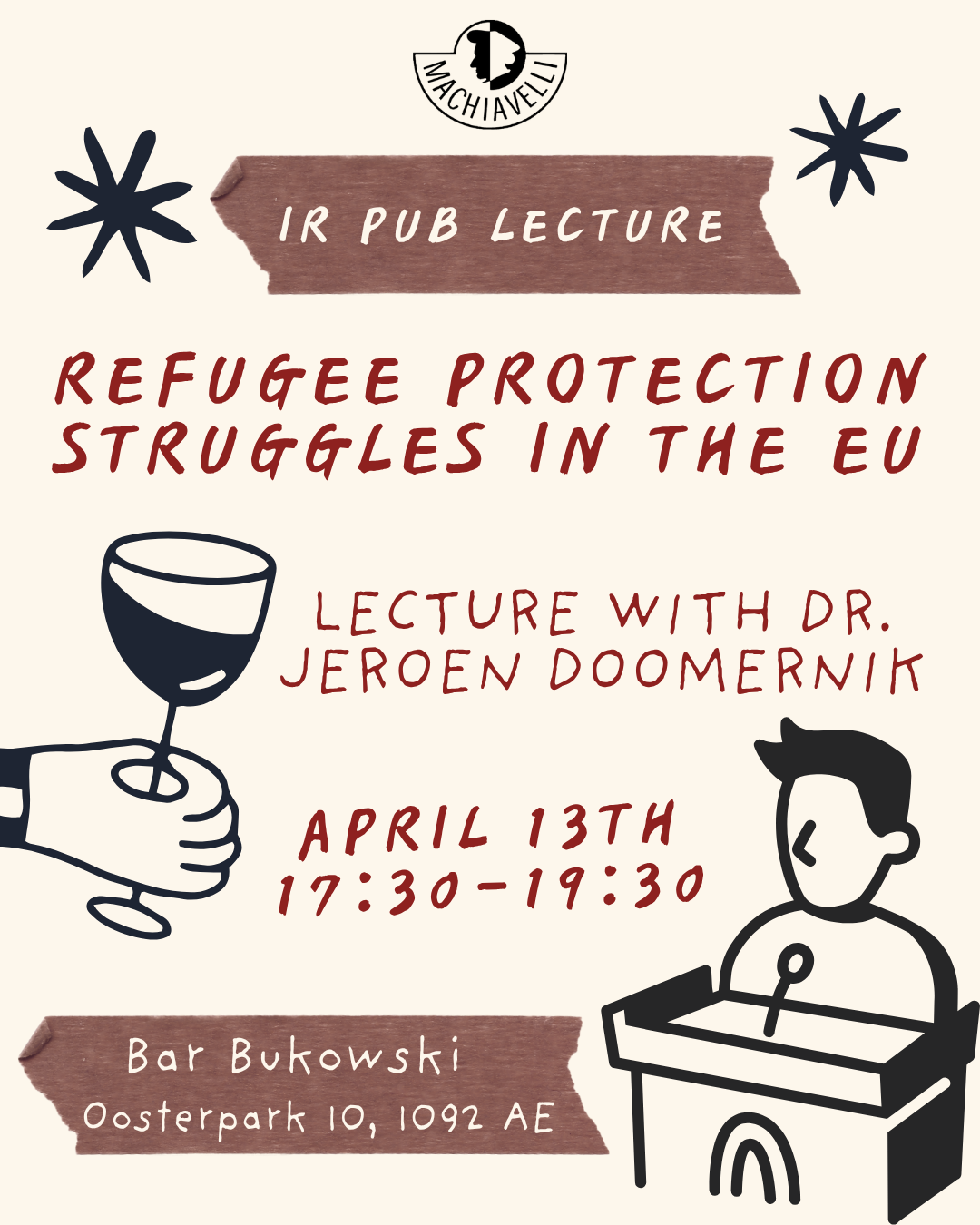 IR Pub Lecture: Struggles in Refugee Protection in the EU w/ Jeroen Doomernik