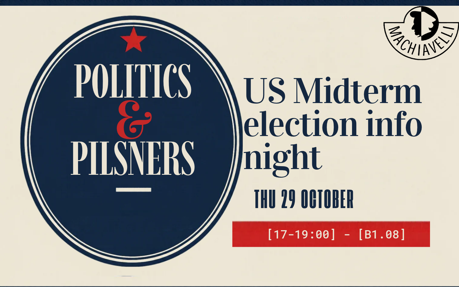 Politics and Pilsner - US Midterm Info Night