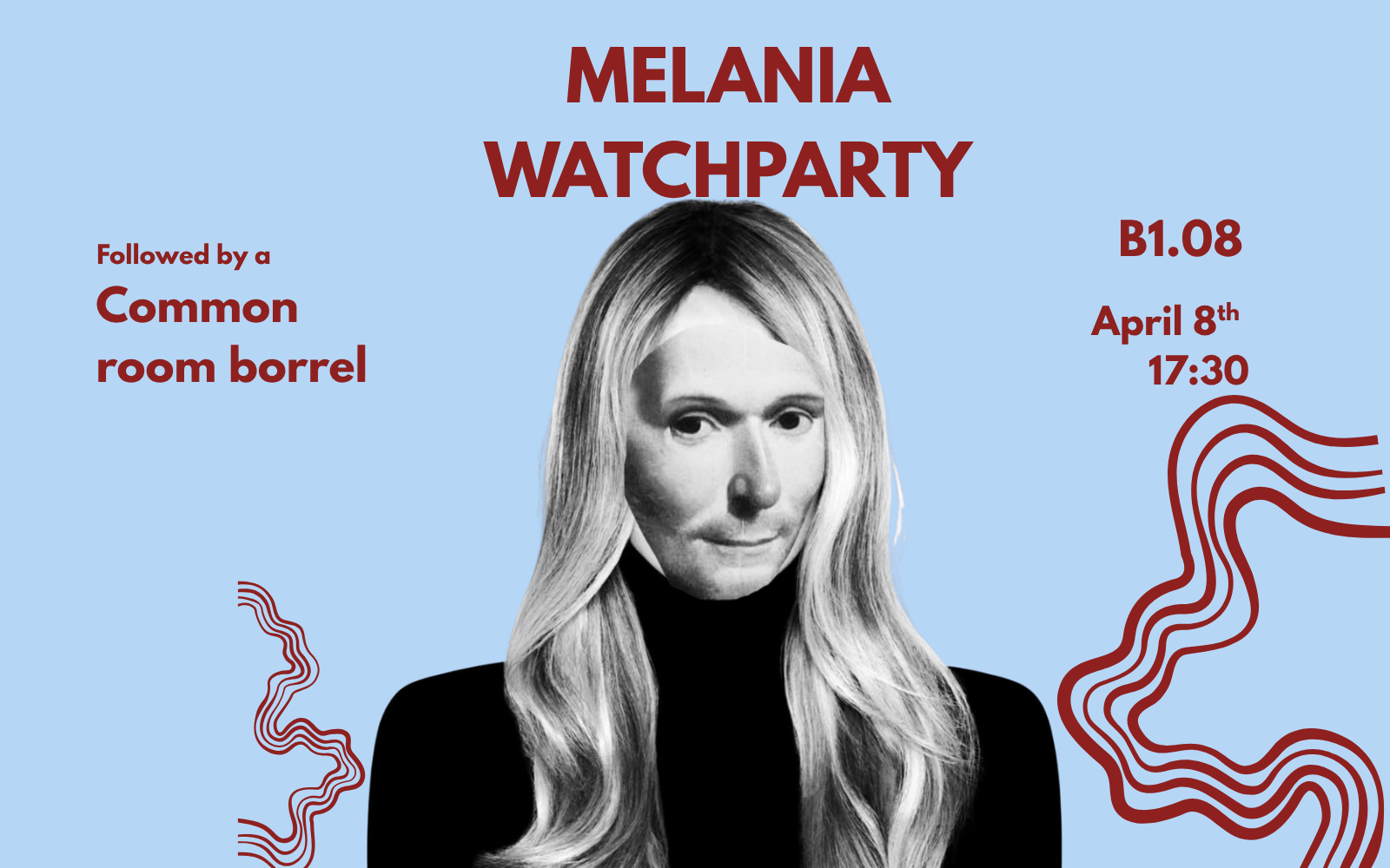 Common Room Borrel and Melania Watchparty 