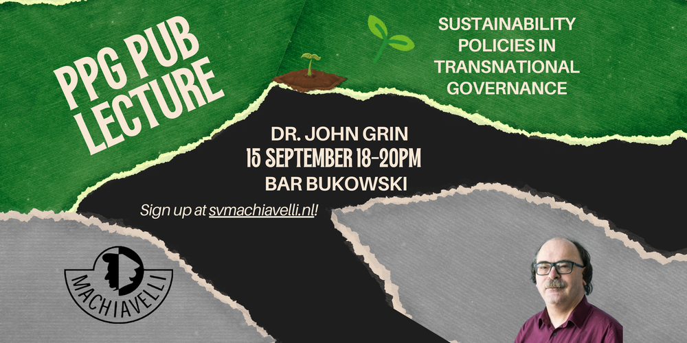 PPG Pub Lecture w/ Dr. John Grin